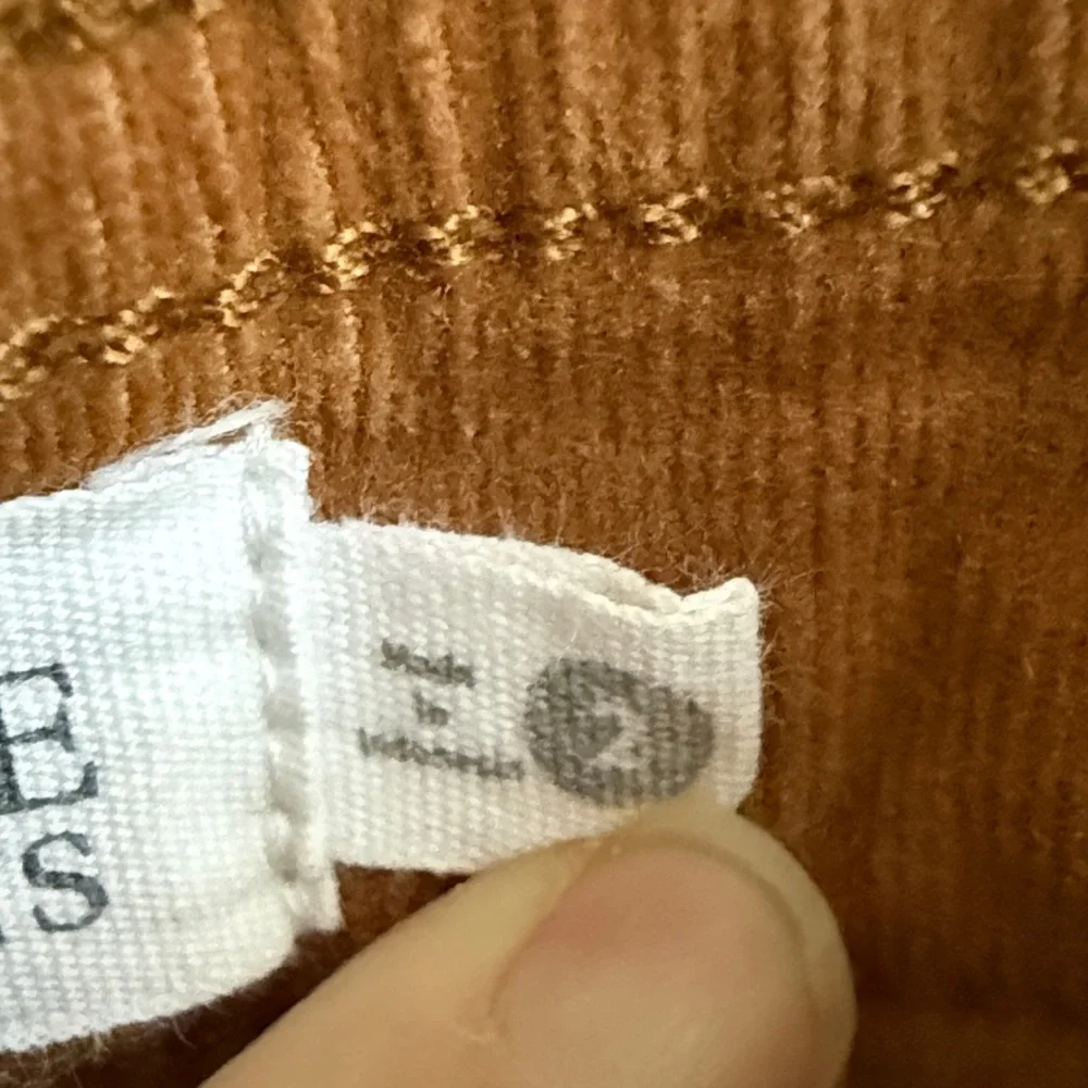 Carve Designs Carmel Brown Corduroy Pants Sz 2 - Picture 3 of 16